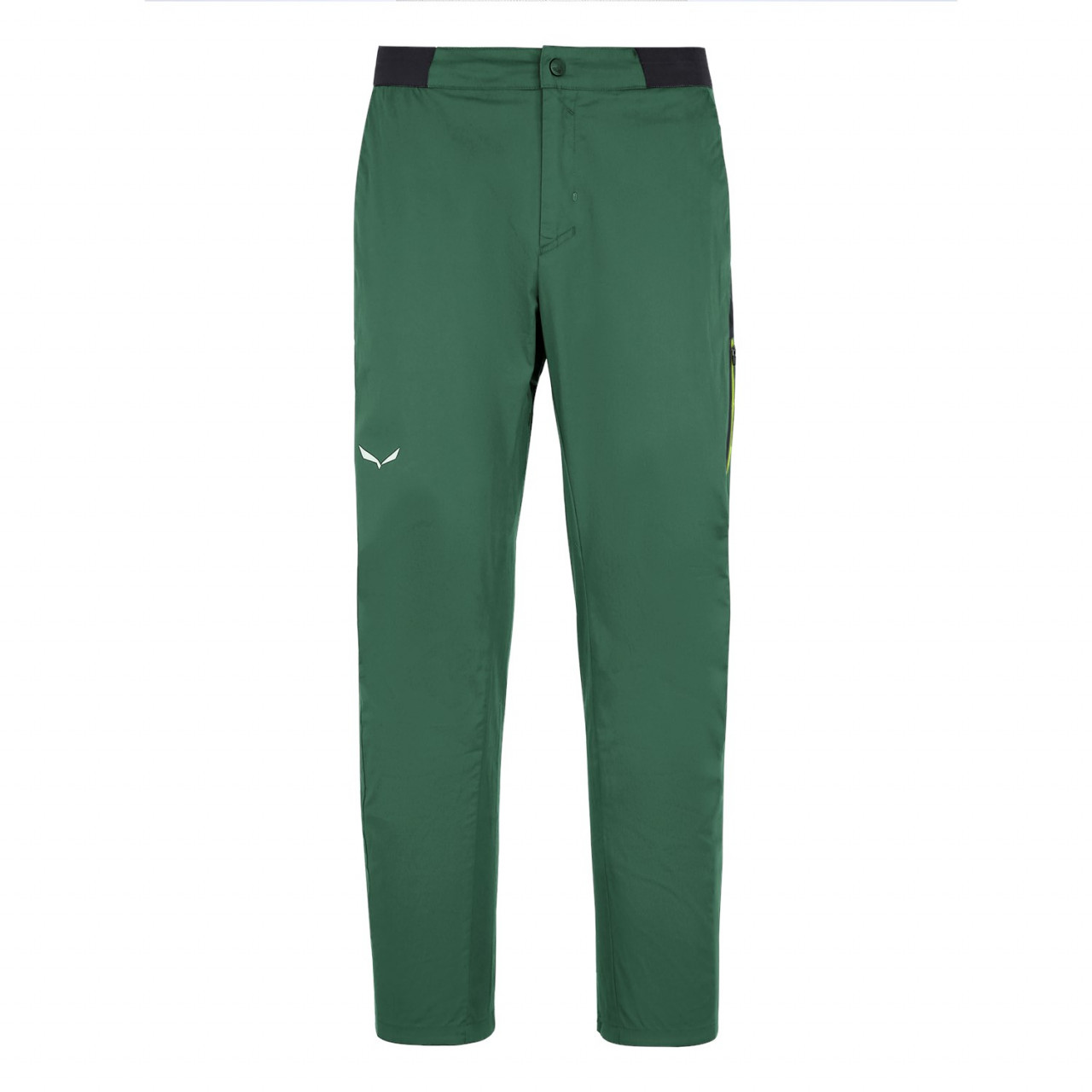 Pantalones Softshell Hombre Chile - Salewa Agner Cotton - Verde - ENOG-82156